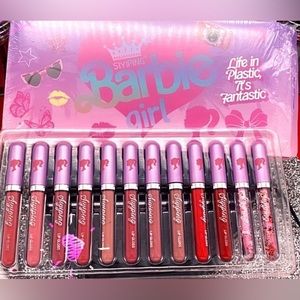 New With Box Barbie Lipsticks 12 Piece set